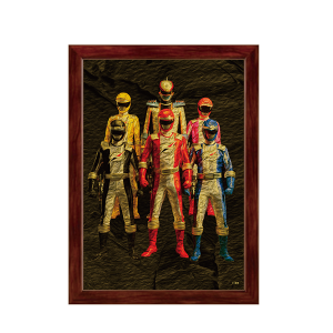 受注販売】額装絵画風ビジュアルアート 特命戦隊ゴーバスターズ