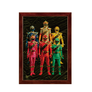 【受注販売】額装絵画風ビジュアルアート 魔進戦隊キラメイジャー【全スーパー戦隊展】(2次)
