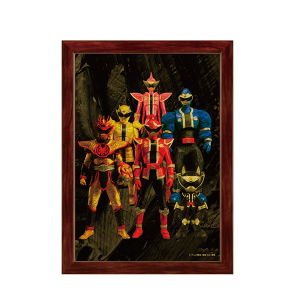 【受注販売】額装絵画風ビジュアルアート 暴太郎戦隊ドンブラザーズ【全スーパー戦隊展】(2次)