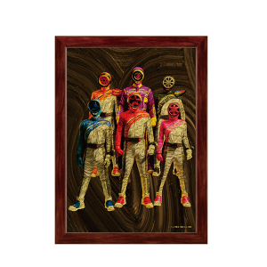 【受注販売】額装絵画風ビジュアルアート 爆上戦隊ブンブンジャー【全スーパー戦隊展】(2次)