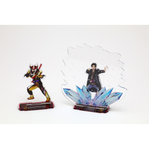 【受注販売】【ガヴFSオリジナル】ガヴFS・変身!アクリルジオラマ 仮面ライダーヴァレン フラッペカスタム