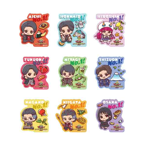 【受注販売】【FLTオリジナル】思い出ナンバーワン!9都市全制覇トラベルステッカーセット!(ゴジュウジャーFLT)